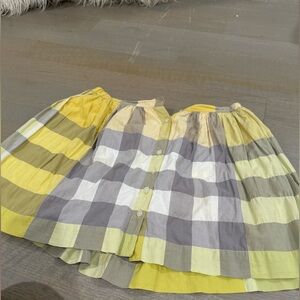Burberry childrens mini skirt